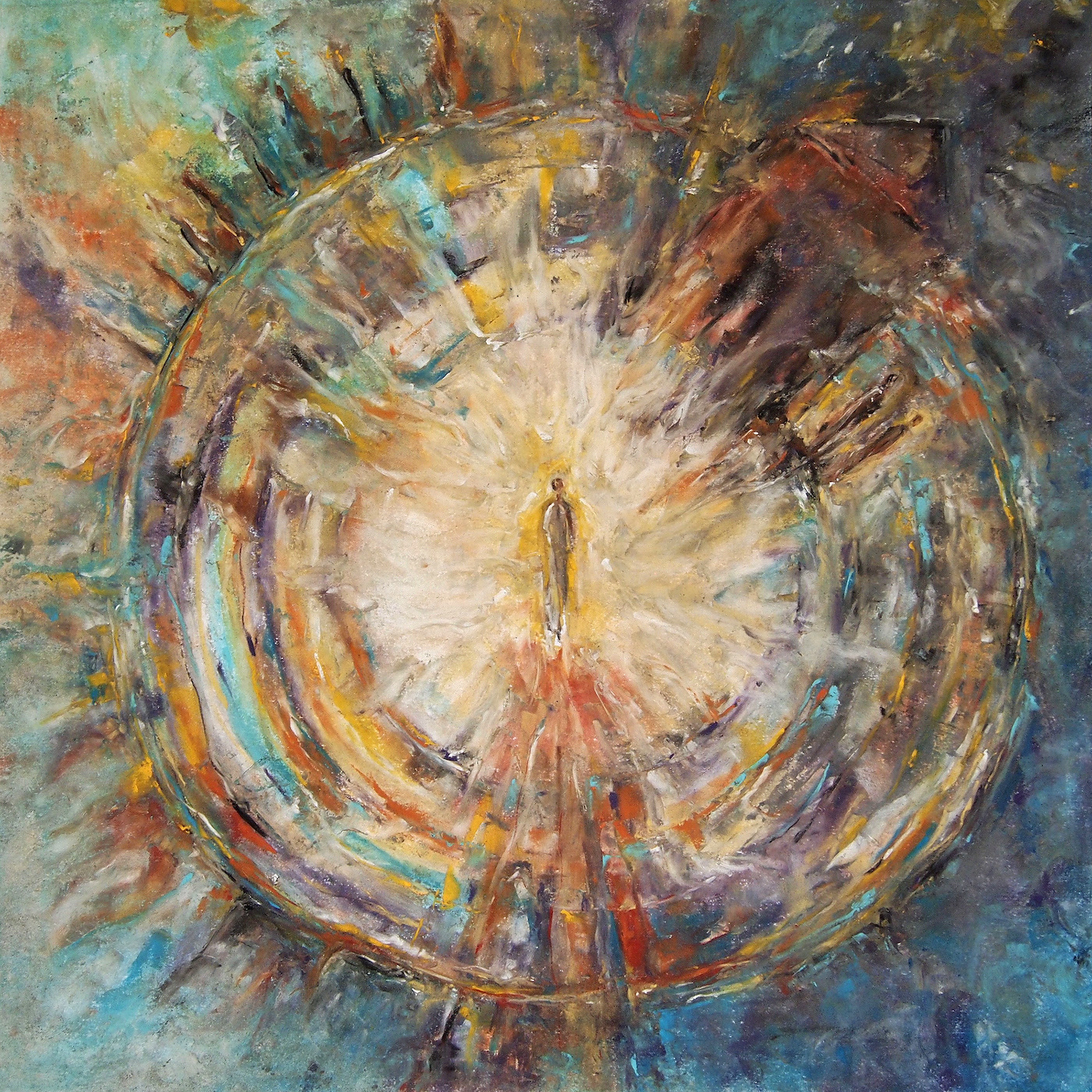 circles centered Harmony peace vibration energy spiritual waves connection Aura