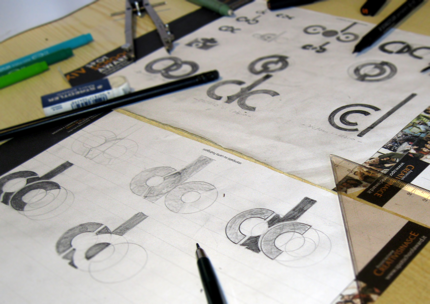 logo Logotype monogram lettering type design inspiration brand identity letterpress personal branding