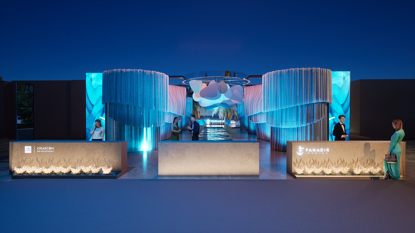 Event design graphic design  Sustainability luxury concept branding  party night