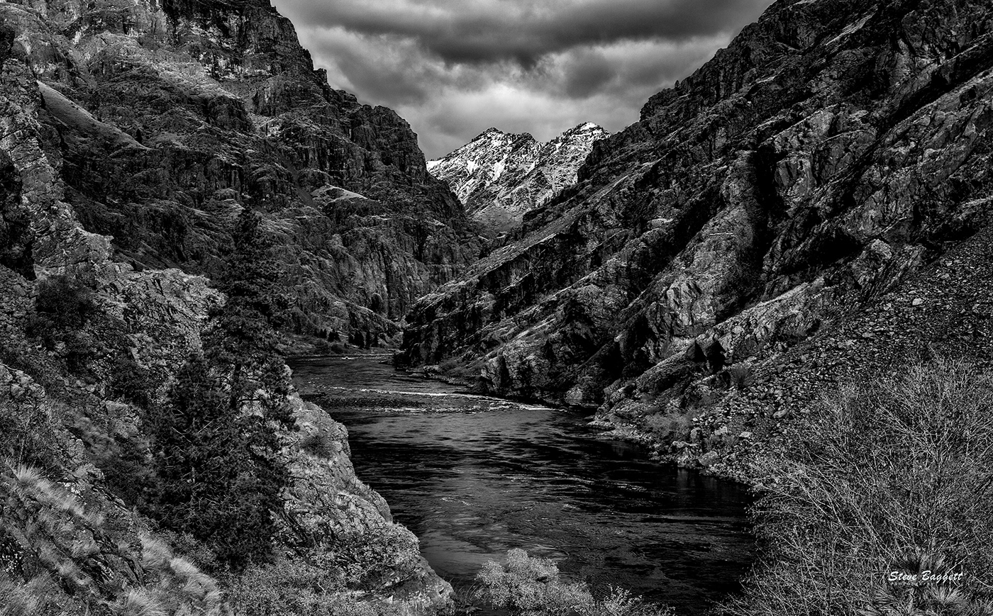 hells canyon Landscape monochrome Outdoor Snake River