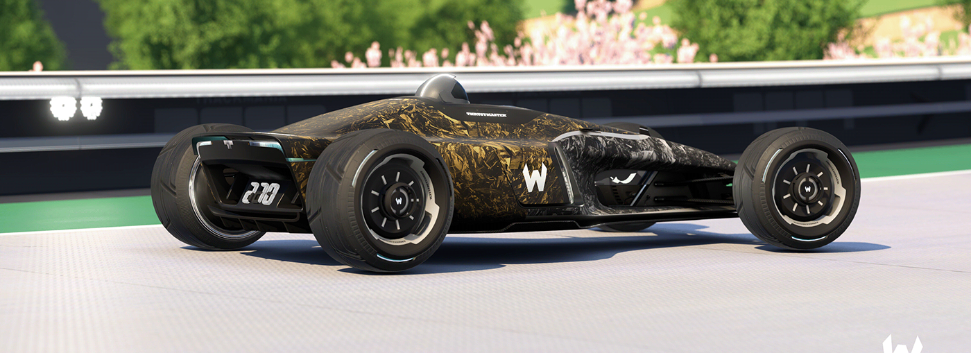 3D art car f1 formula game sketch trackmania ubisoft Vehicle