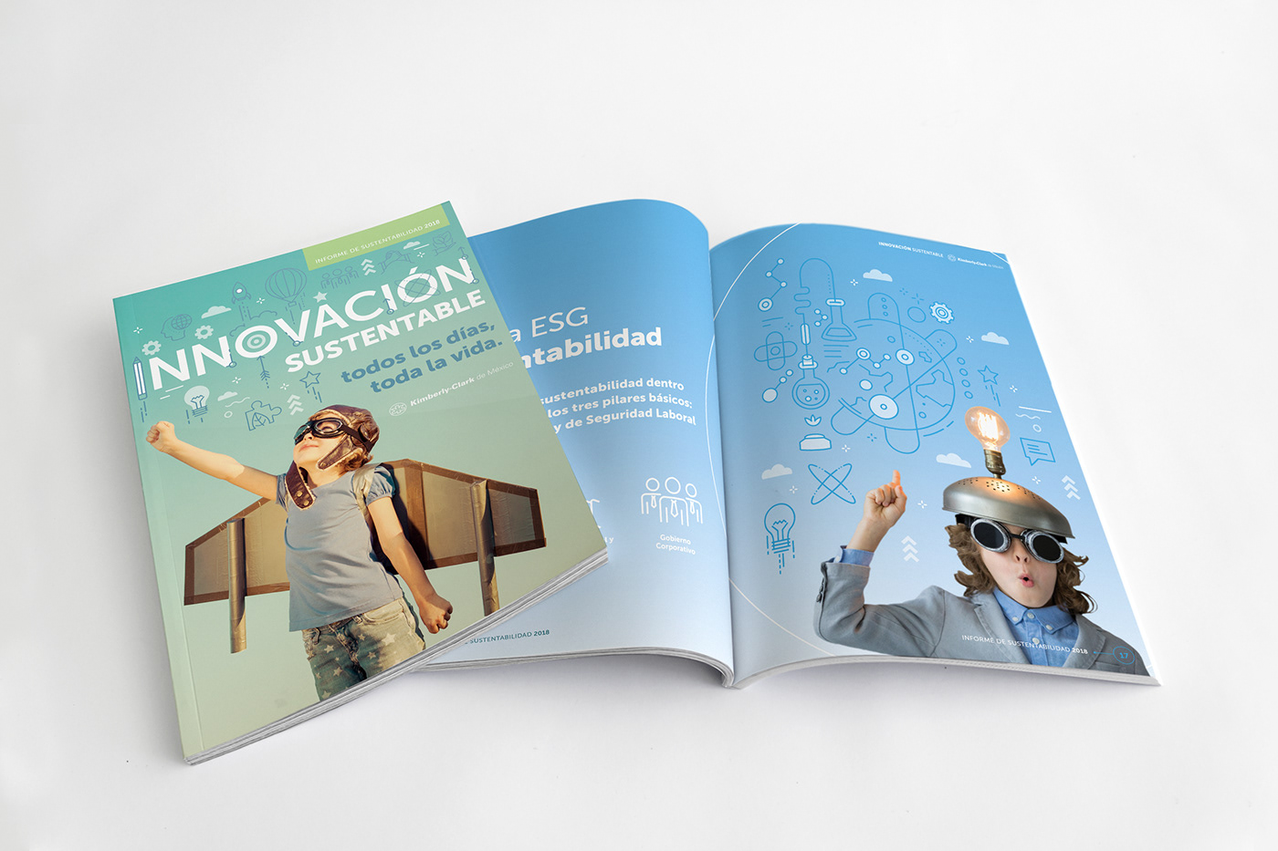 editorial design  sustainability report CSR Report graphic design  Creative Direction 