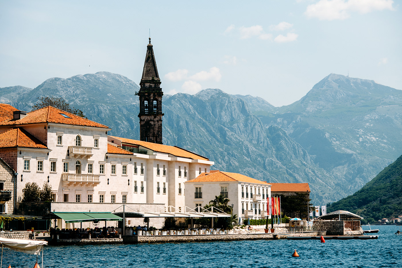 Balkan Drone photography Europe kotor bay Landscape medieval montenegro perast Photography  Travel