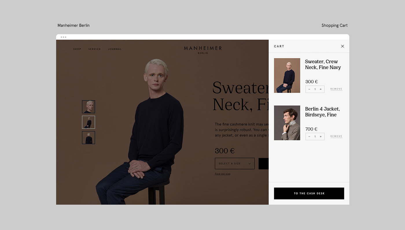 interactive UI ux Website art direction  Ecommerce Fashion  Online shop shop Webdesign
