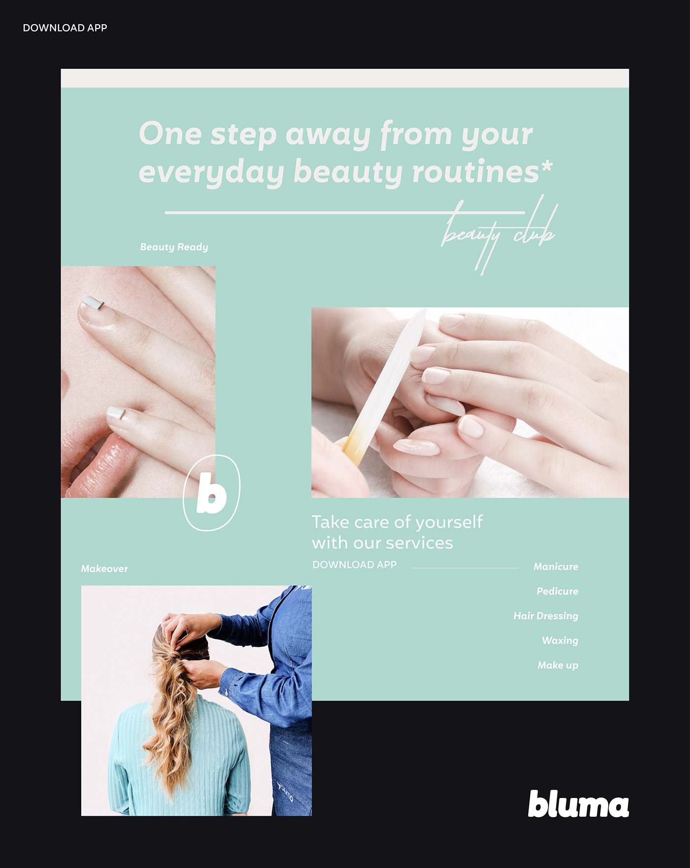 beauty branding  graphic design  Logo Design Photography  nails manicure women hair app