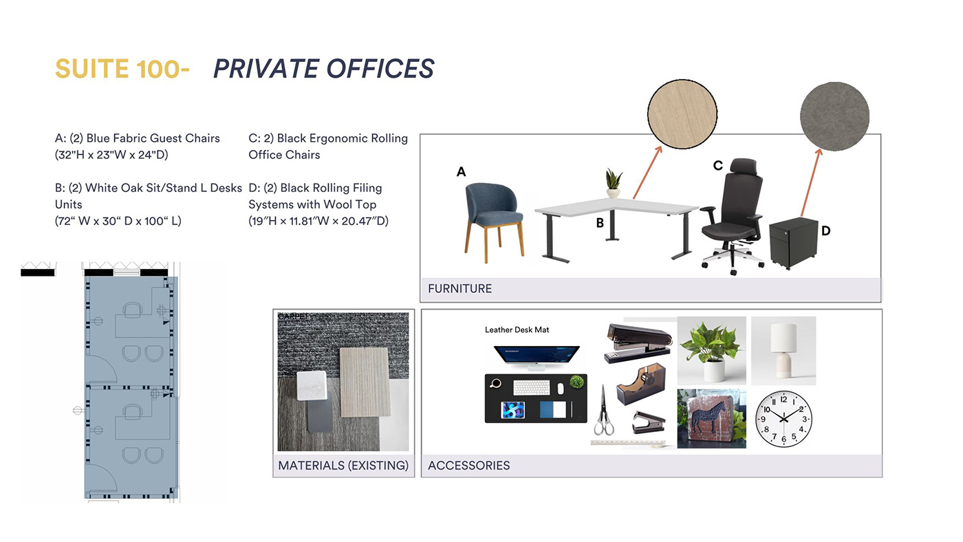 comercial FF&E ffe furniture Space Planning Office interior design 