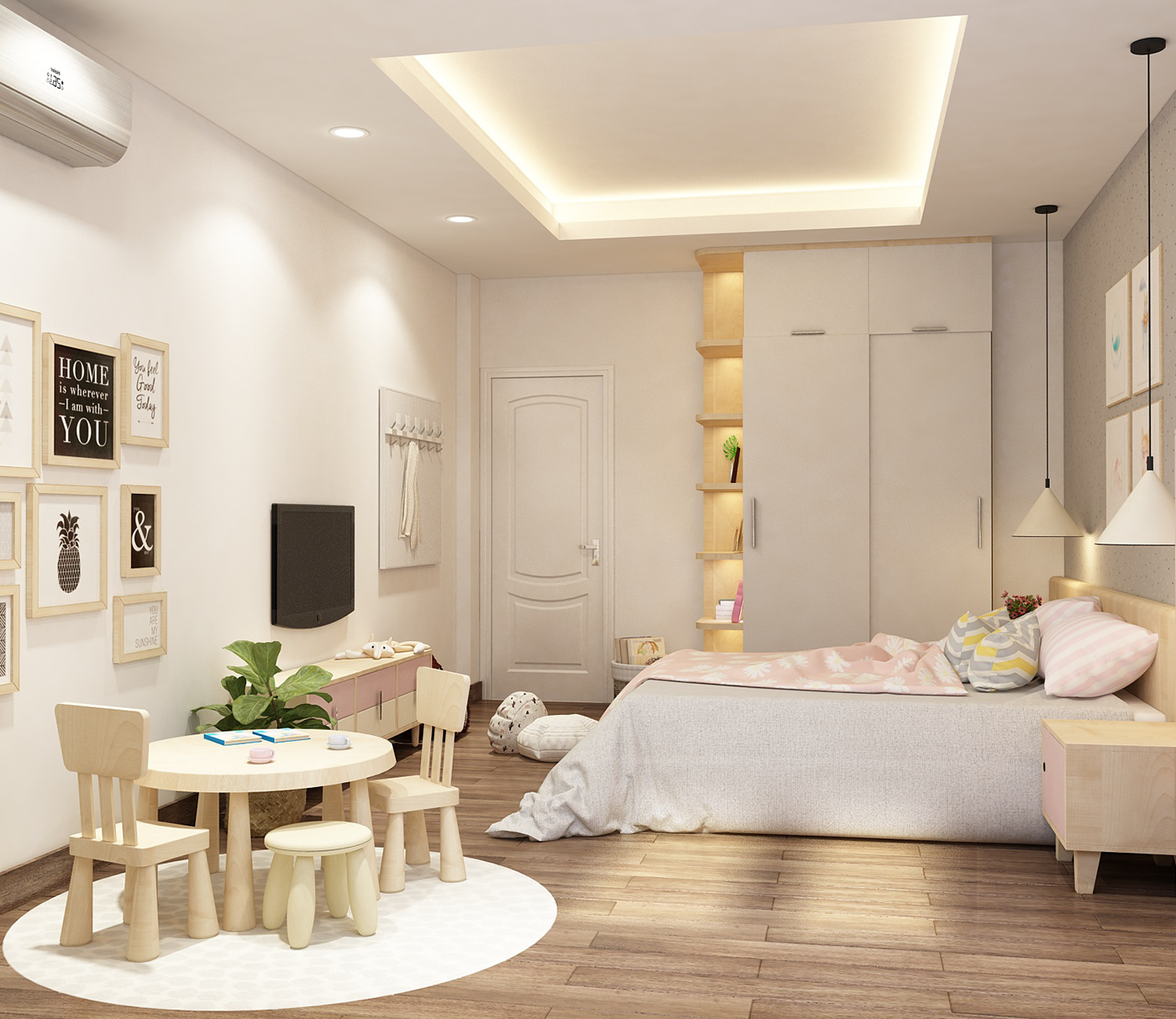 3d design 3dvisual apartment design colorful DESIGN interior design  minimalism design