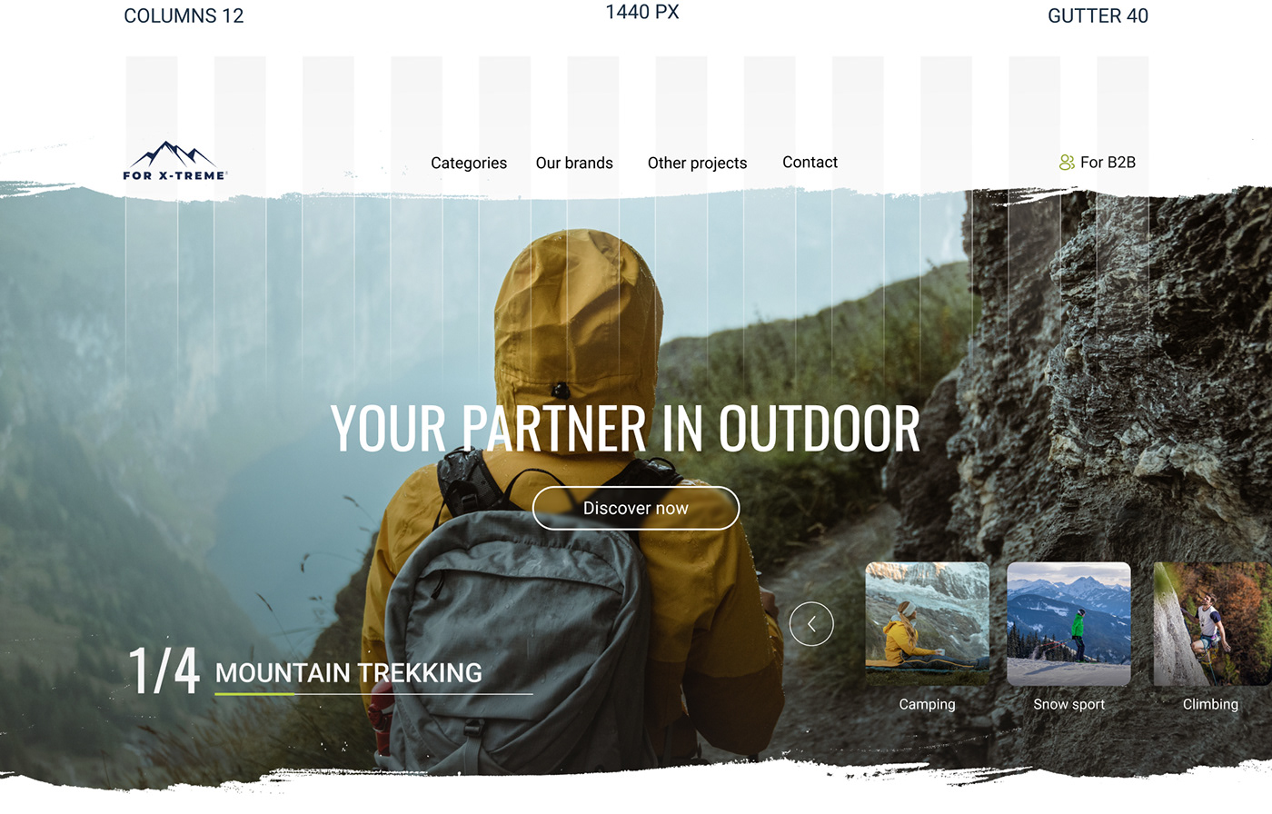 Figma Nature Outdoor photographer travel agency UI ui design Webdesign webdesigner Website
