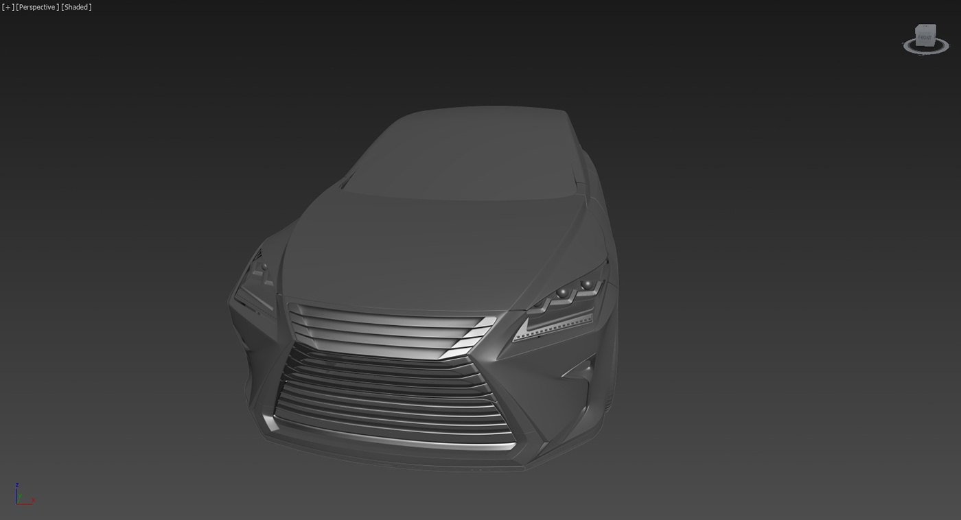 3D CGI automotive  