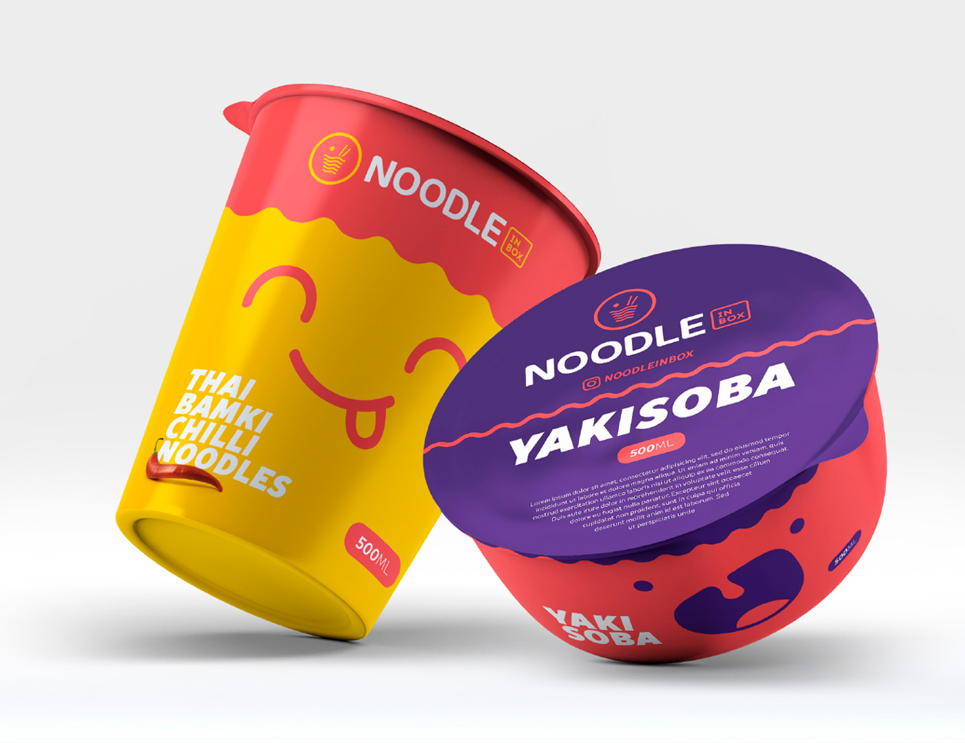 dubai Fast food oriental cuisine design Food  noodles Packaging