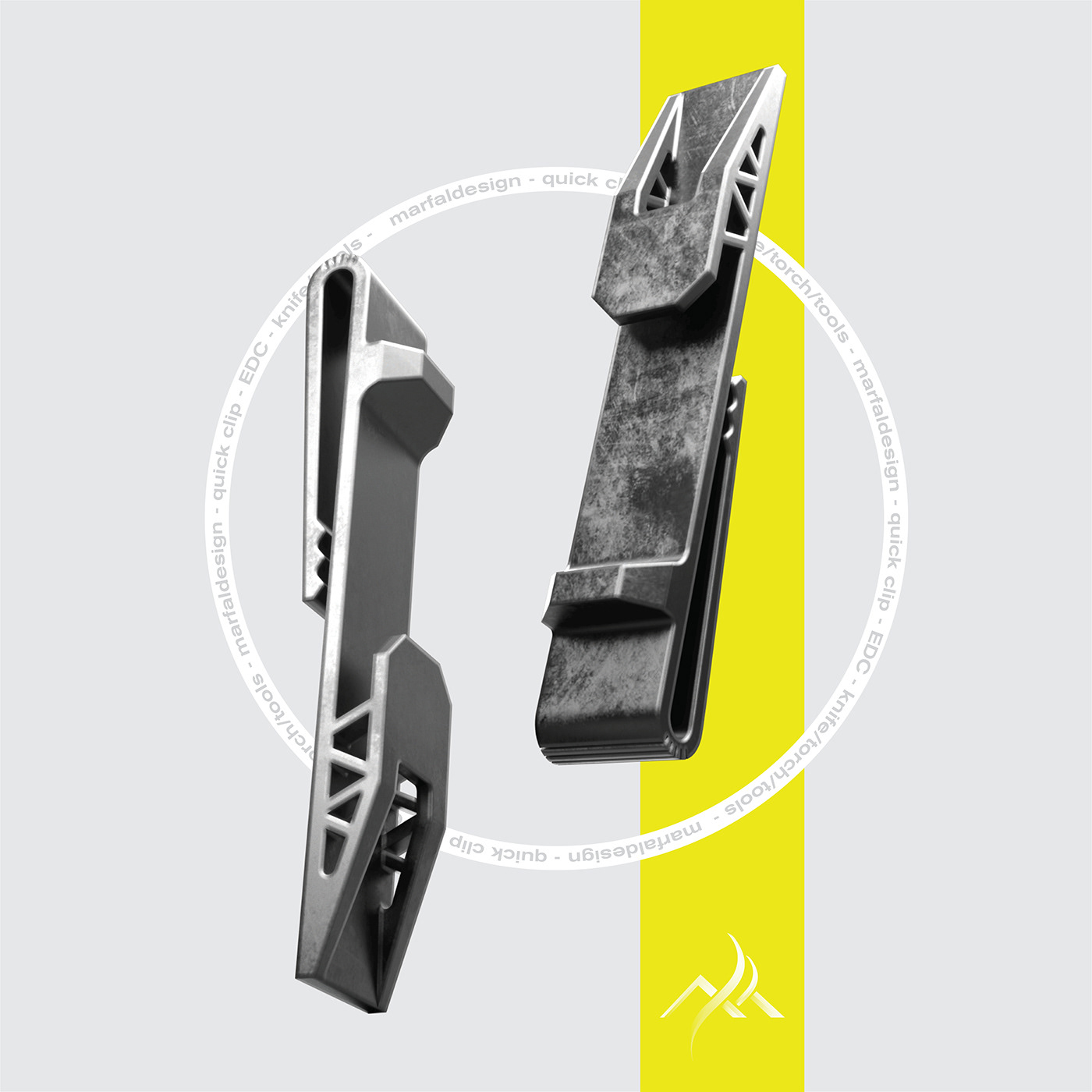 carabiner clip edc holder Holster knife Military Render tactical tool