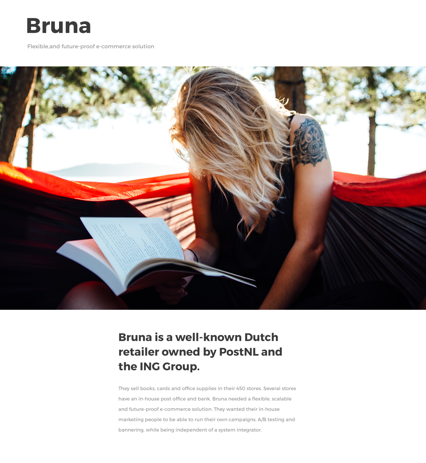 bruna bruna.nl e-commerce Ecommerce Omni-Channel shop books