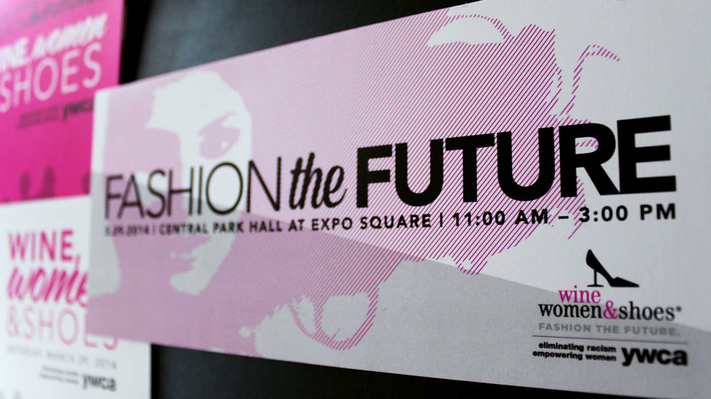 wine women shoes WWS Event Design Event Branding women wine Event ywca fashion event