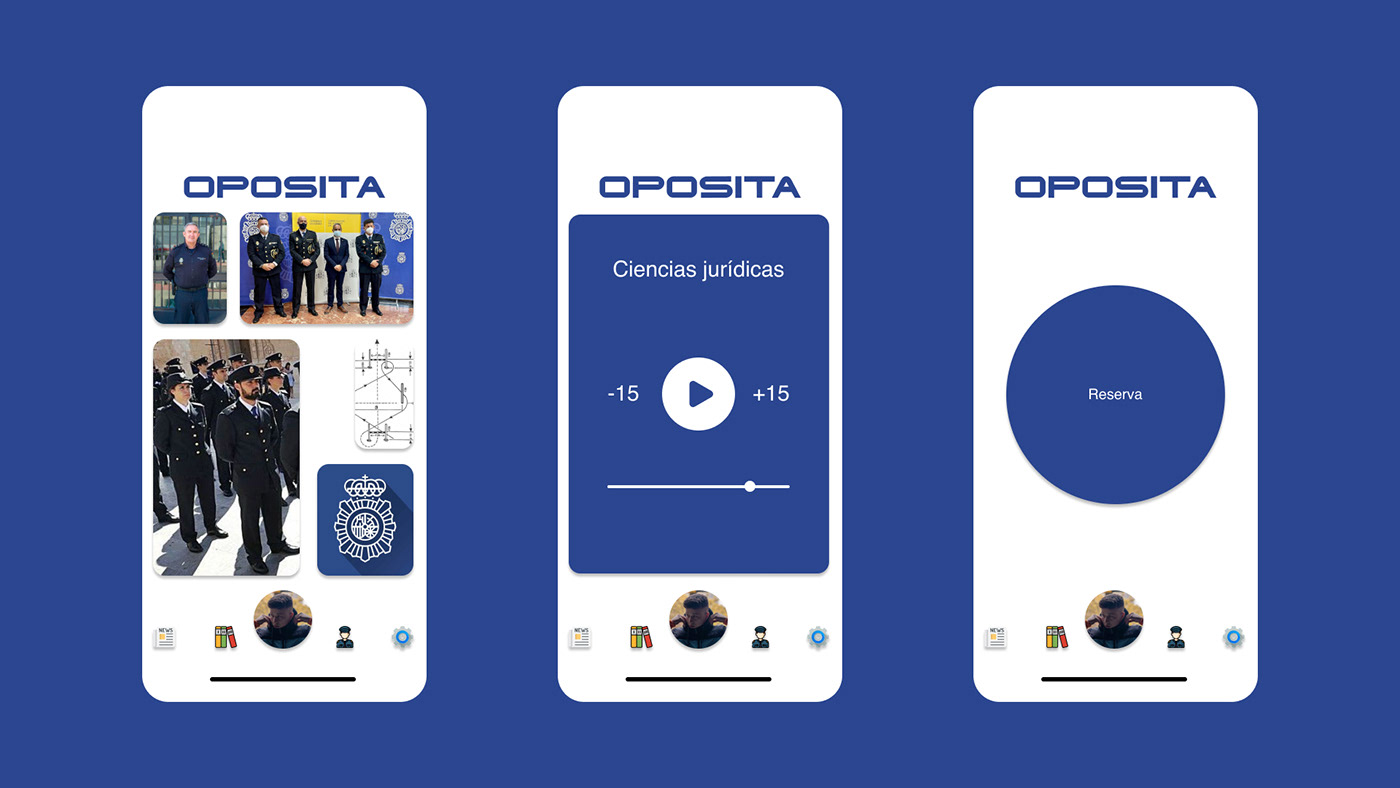 app design españa policia UX design