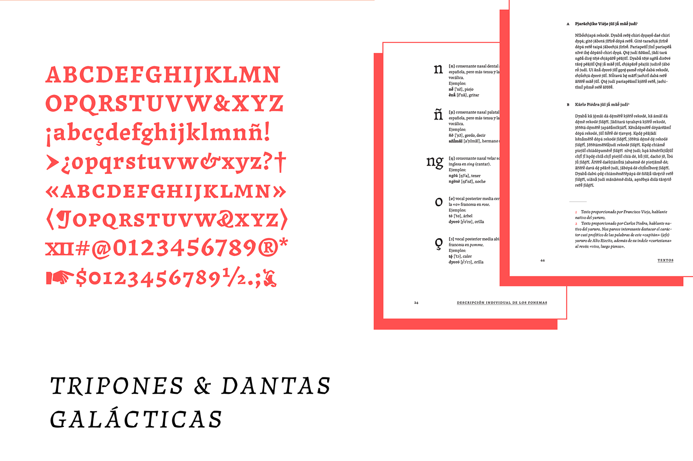 Typeface yaruro venezuela fonts multilanguage indigenous mdt Tipos Latinos texto 27caracteres