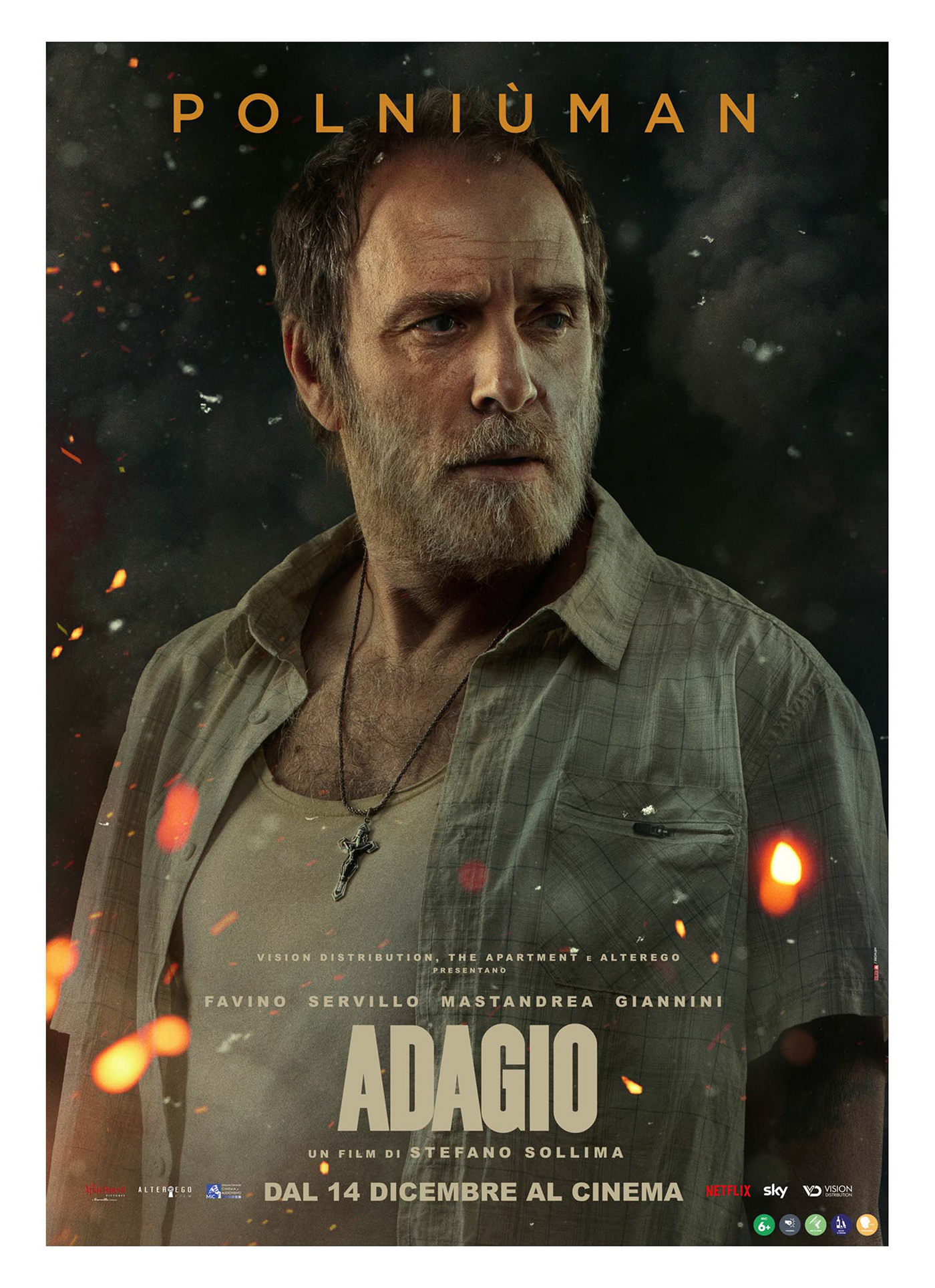 adagio movie poster Stefano Sollima