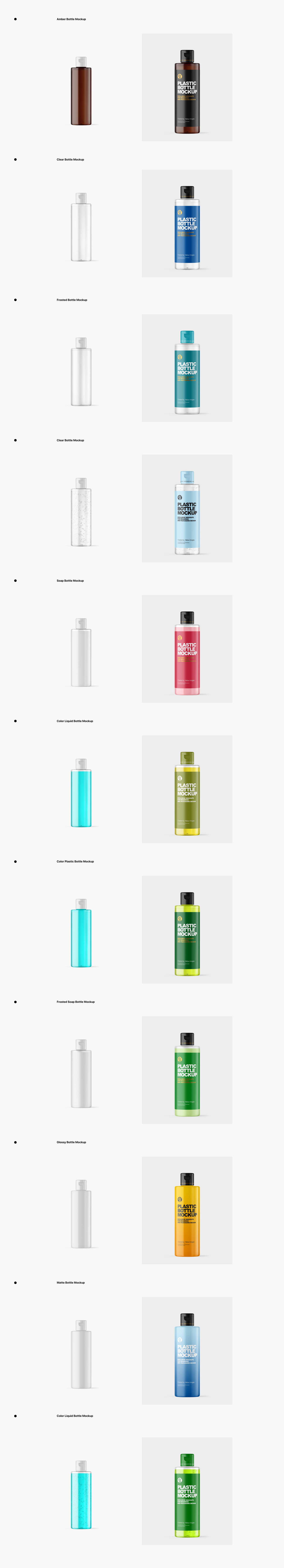 3D bottle mockup branding  Cosmetic Mockup Pack sanitizer free mockup  plastic bottle mockup free cosmetic mockup