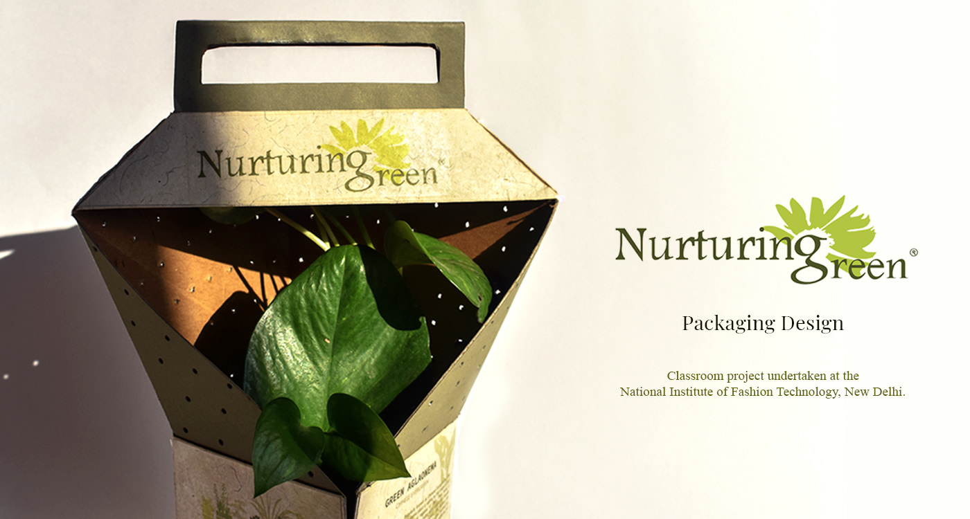 form design graphic design  label design Nurturing Green Packaging packaging design plant packaging plants pollution Sustainable
