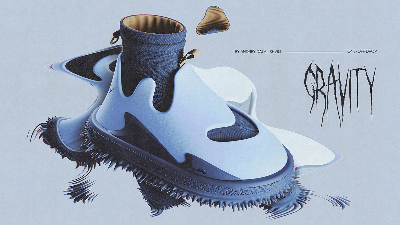 3D design footwear industrial design  nft Render shoes sneakerhead sneakers