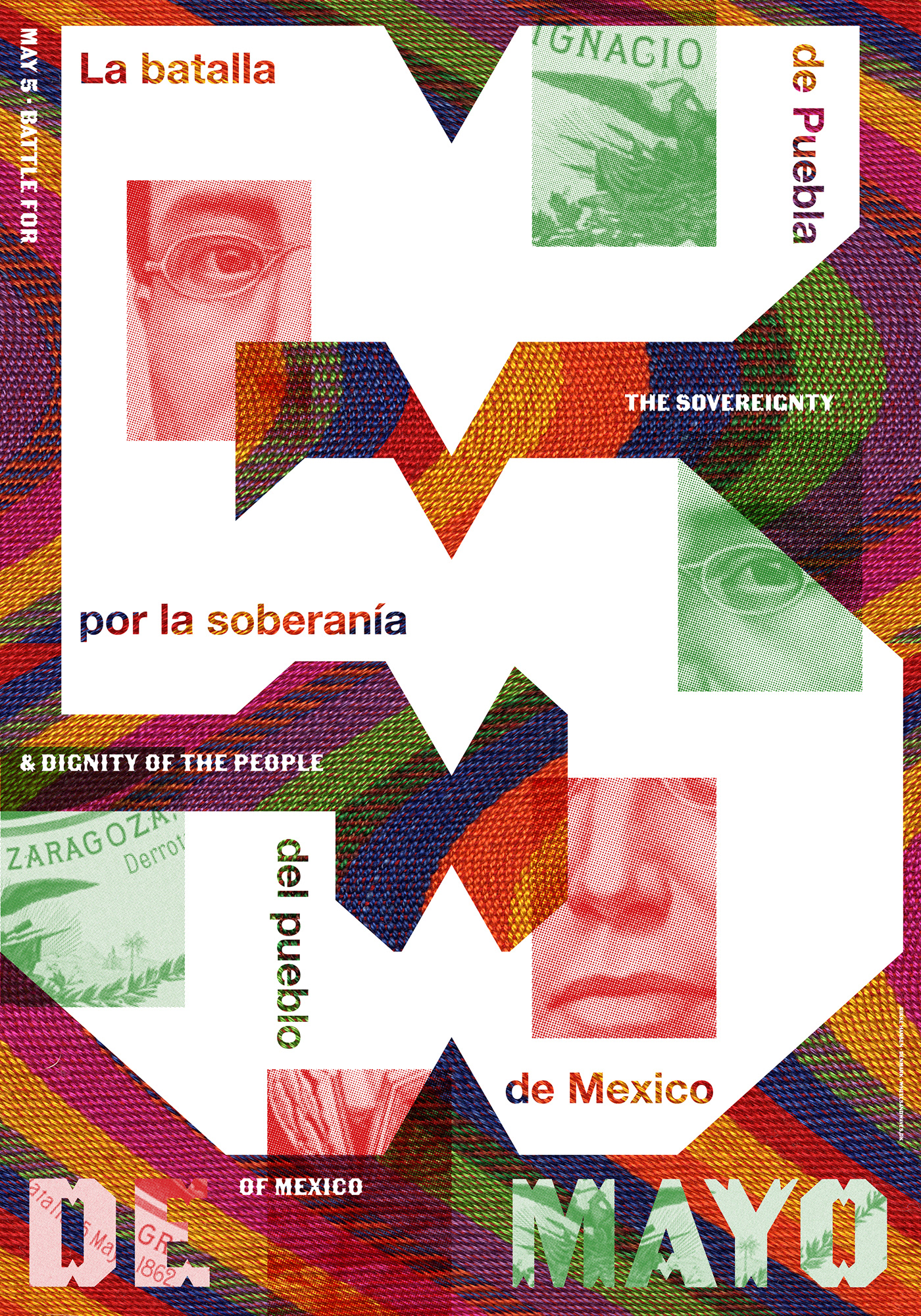 cartel cinco de mayo diseño gráfico graphic design  mexico poster Poster Design typography  