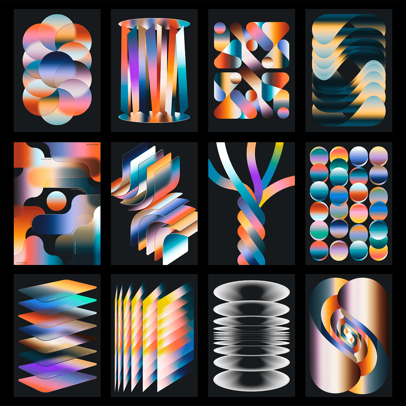 Digital Art  glass gradient gradients graphic graphic design  poster Poster Design wallpaper Wallpaper design