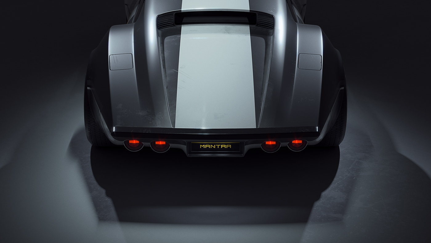 3D car cardesign corona render  design modeling racecar Render Vehicle CGI