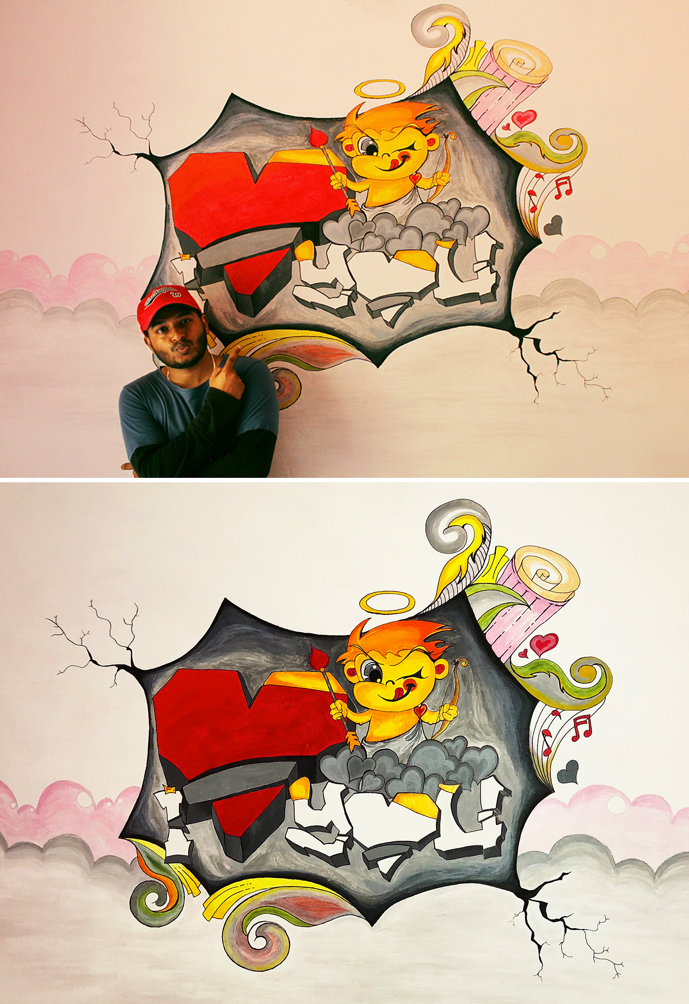 Graffiti design painting   art artist GraffitiPainting Artlove acrylicpainting wallart graphicdesign