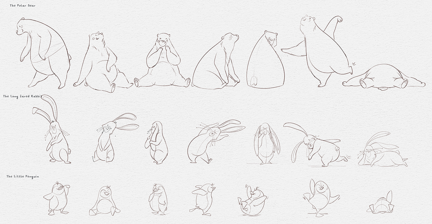 animals Character design  children's book Children’sillustration digital illustration kidlit kidlitart Polar Bear