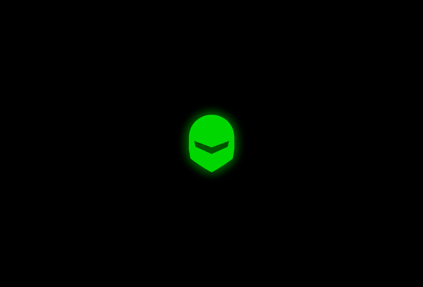 brand design green logo logos neon security