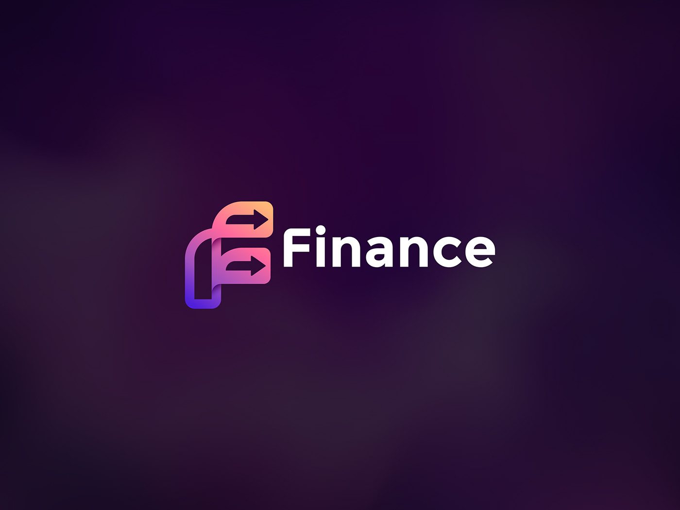 letter logo finance financial money growth logo Business Logo Bank loan transpoart