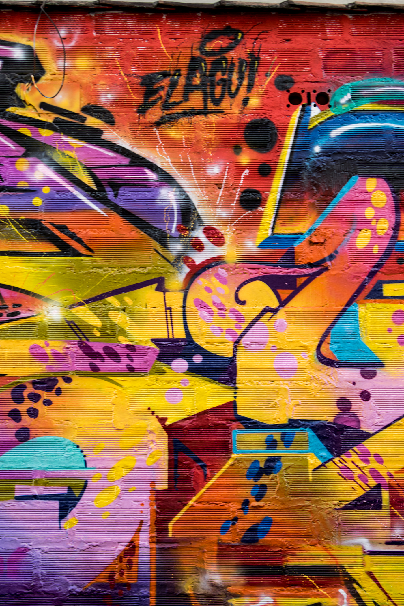Street art medellin colombia pictopia colour Graffiti friends festival Photography 