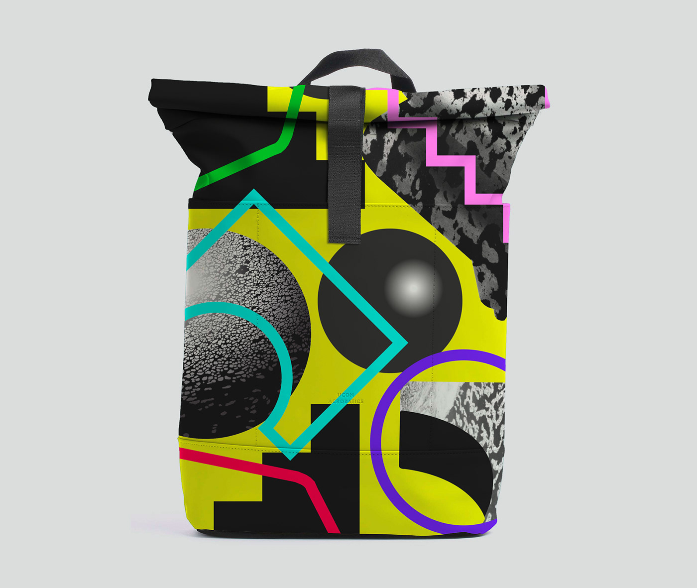 Photography of graphic bag and artistic project 
