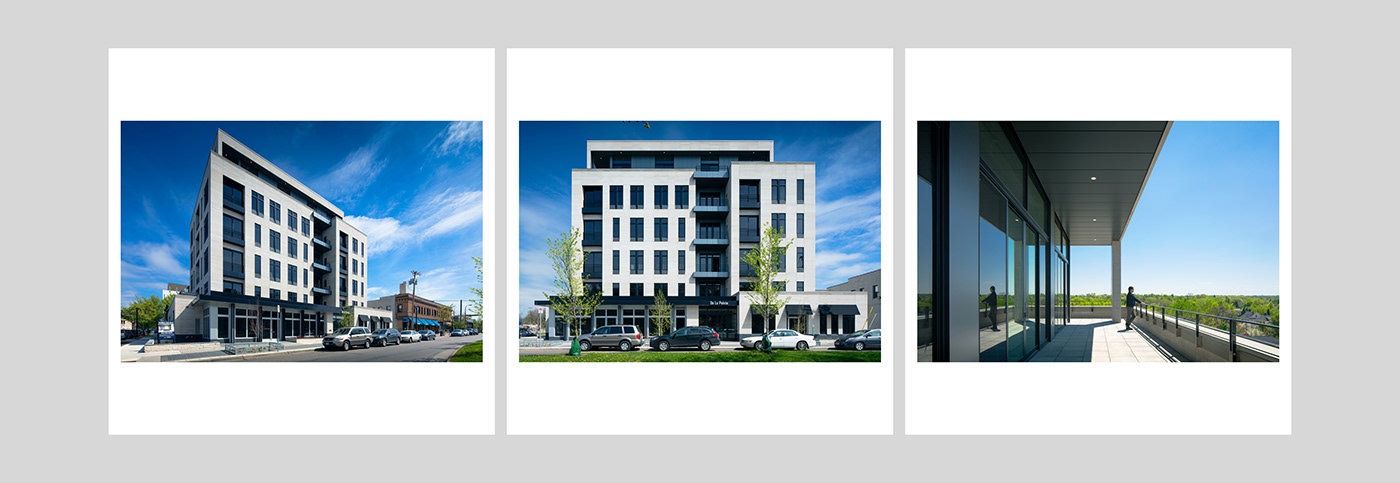 minneapolis minnesota Multi-Family residential Collage Architects sieger peterjsieger Condominiums De La Point usa