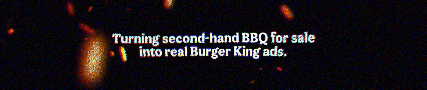 Burger King grill Food  marketing   digital Advertising Campaign Marketplace Easter burger BBQ