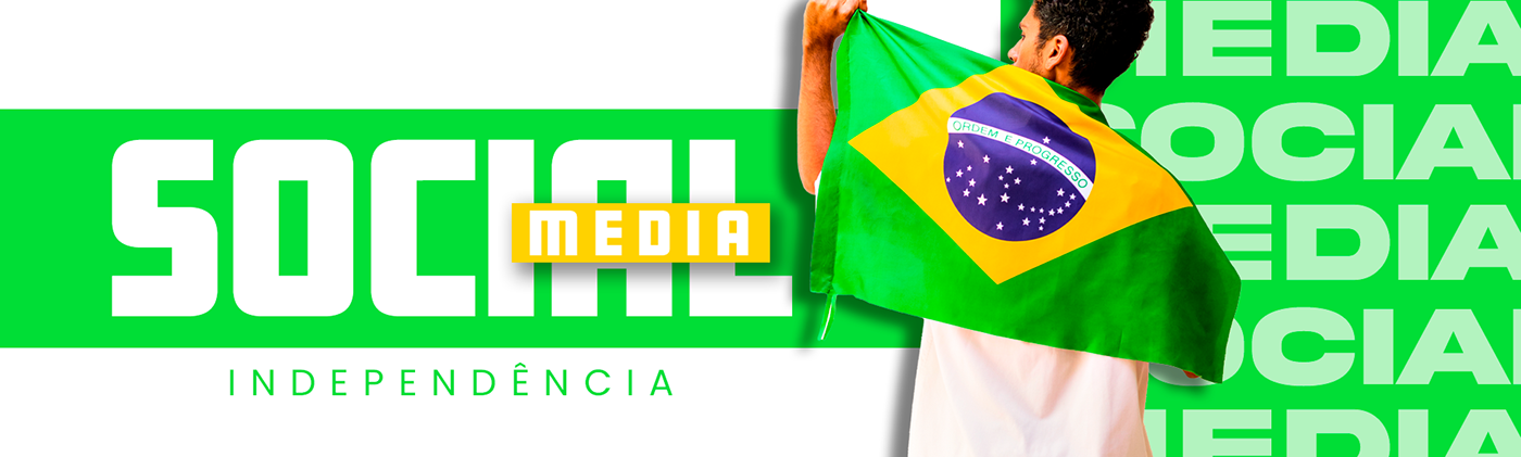 Independencia Brasil Brazil Social media post social media 7 de setembro Independência do Brasil design gráfico identidade visual designer