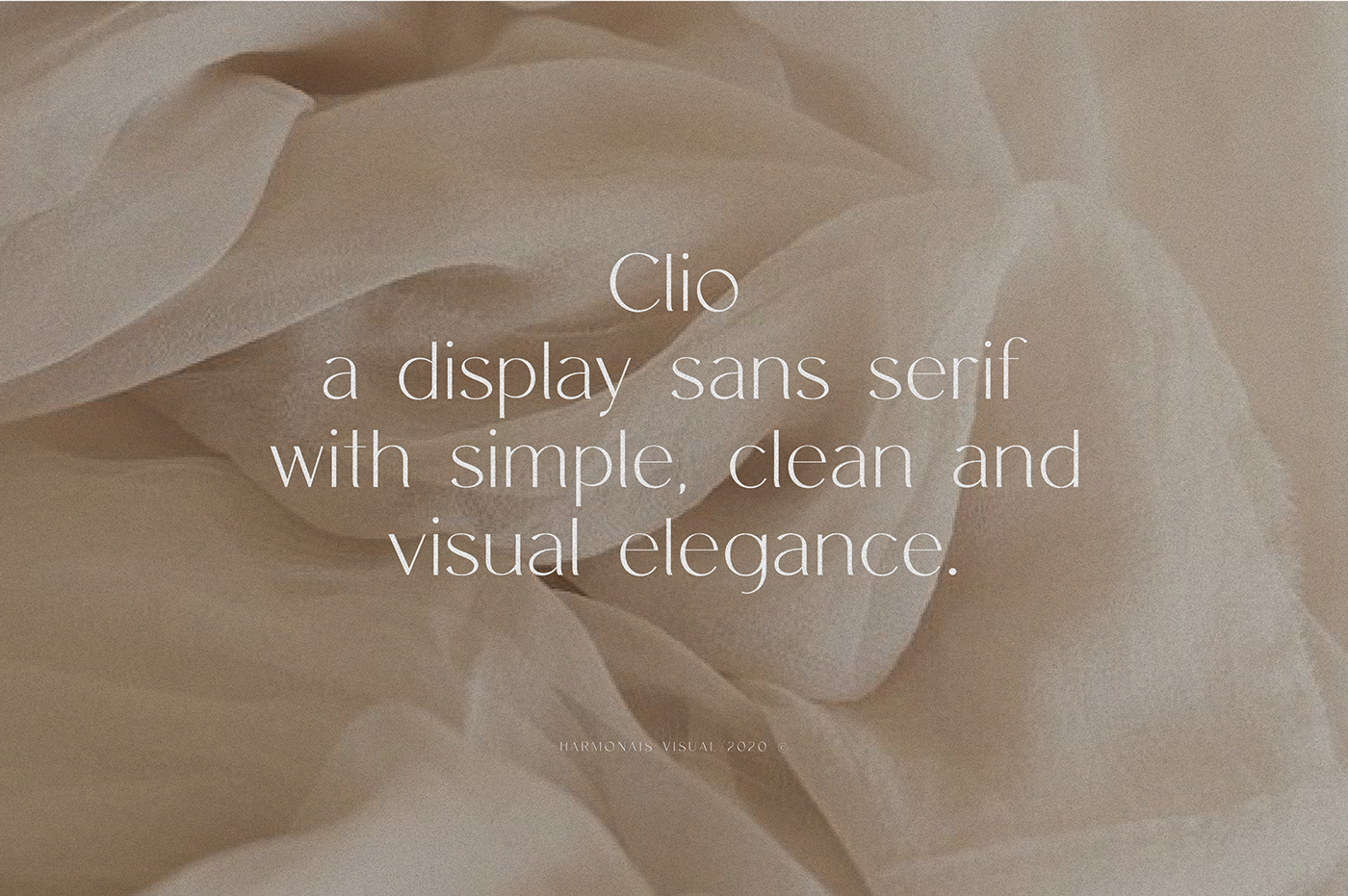 clean Display elegant font sans serif