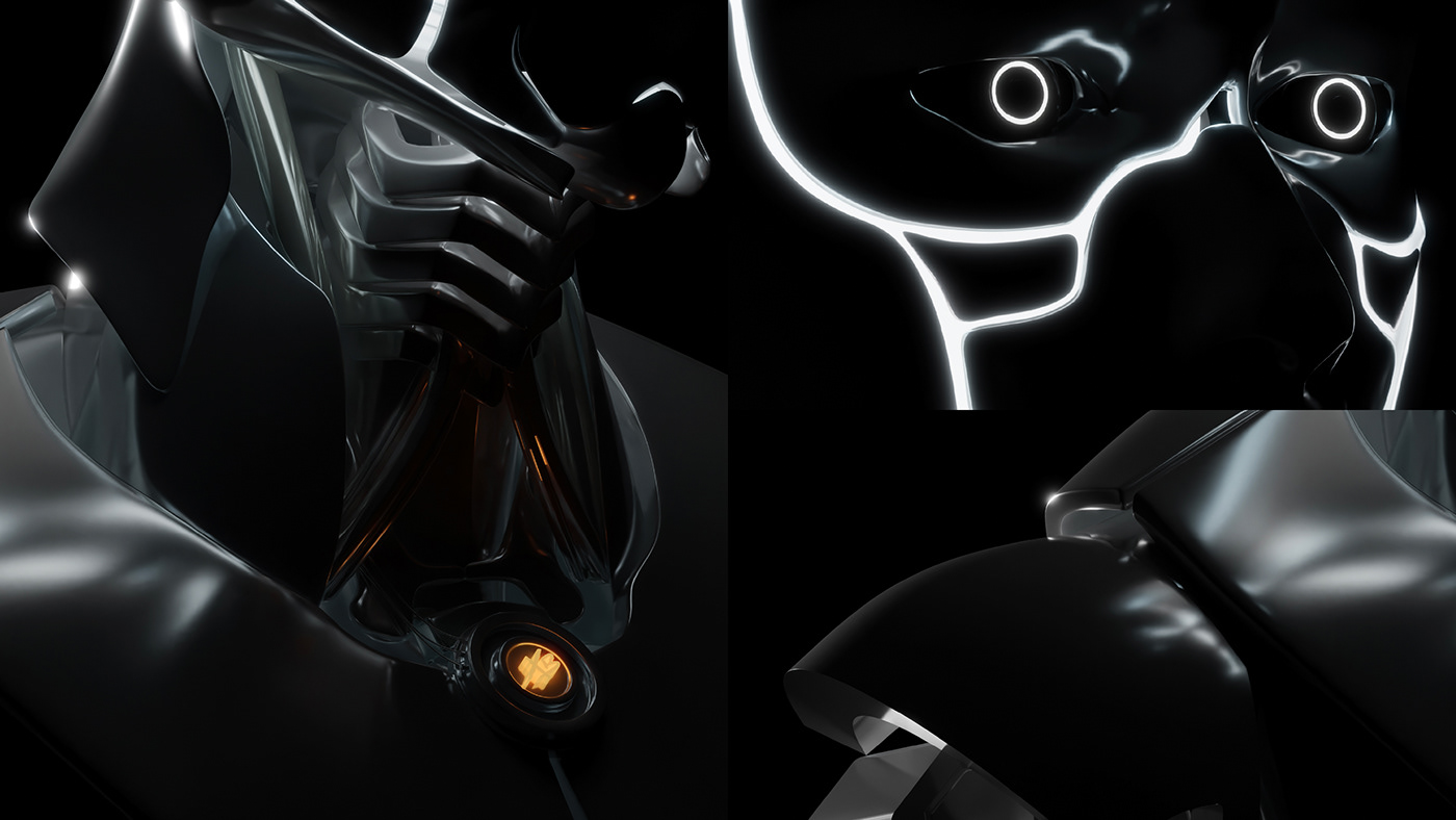3d modeling artwork Brand Design cryptoart Cyberpunk nft nftart visual identity