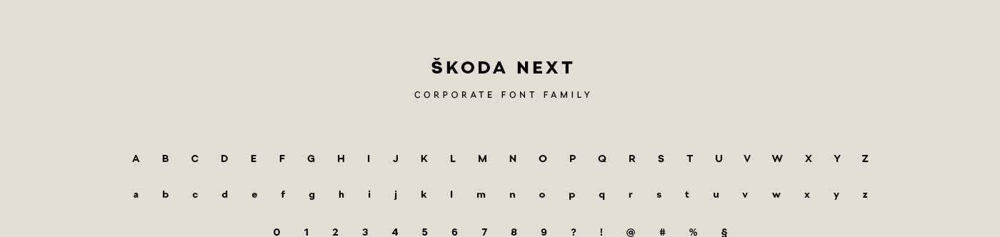 car Retro future Skoda vision Website visual identity brand poster campaign