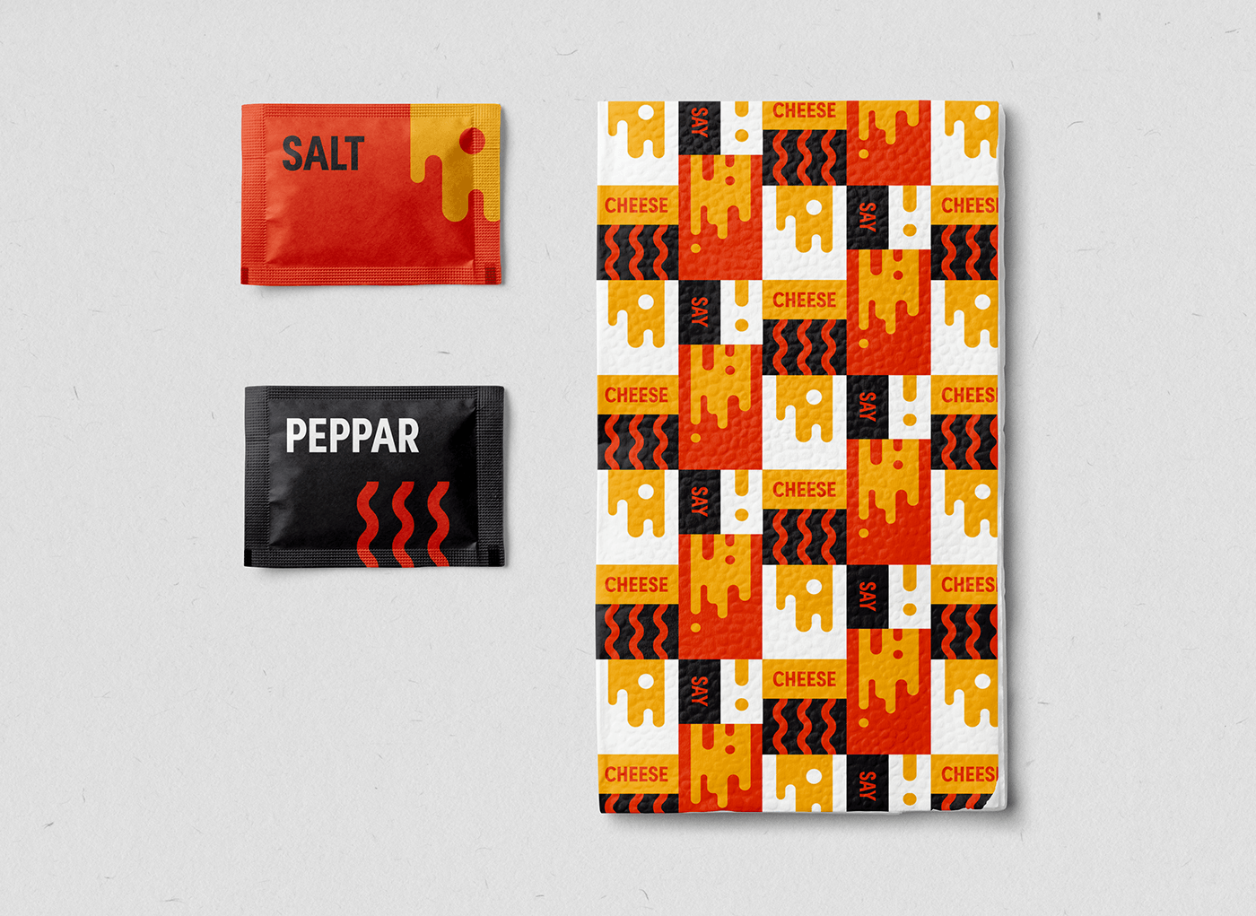 Fast food restaurant pattern design  burger Pizza pizzeria Food Packaging Cheese french fries menu design