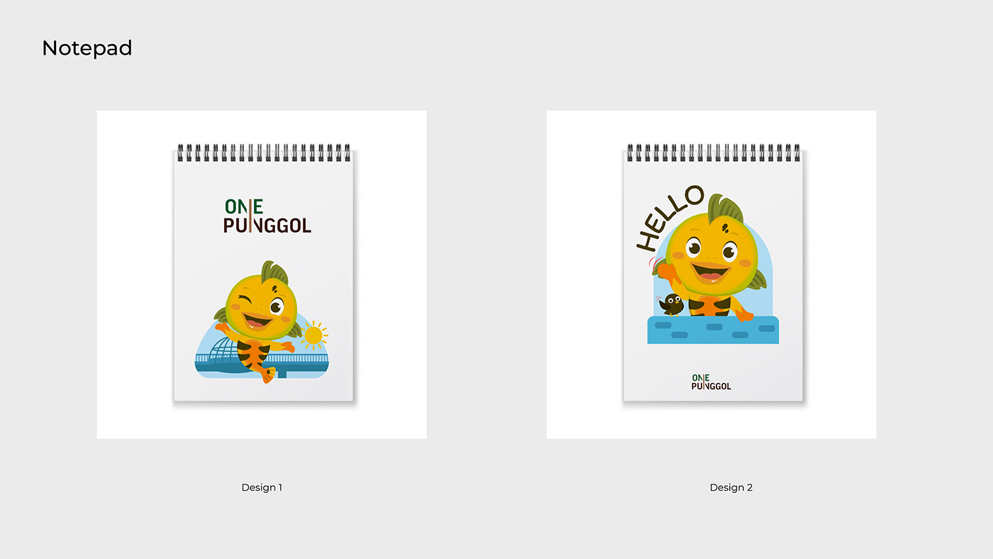 cartoon Character design  community cute cute animals fish mascot Mascot singapore stickers