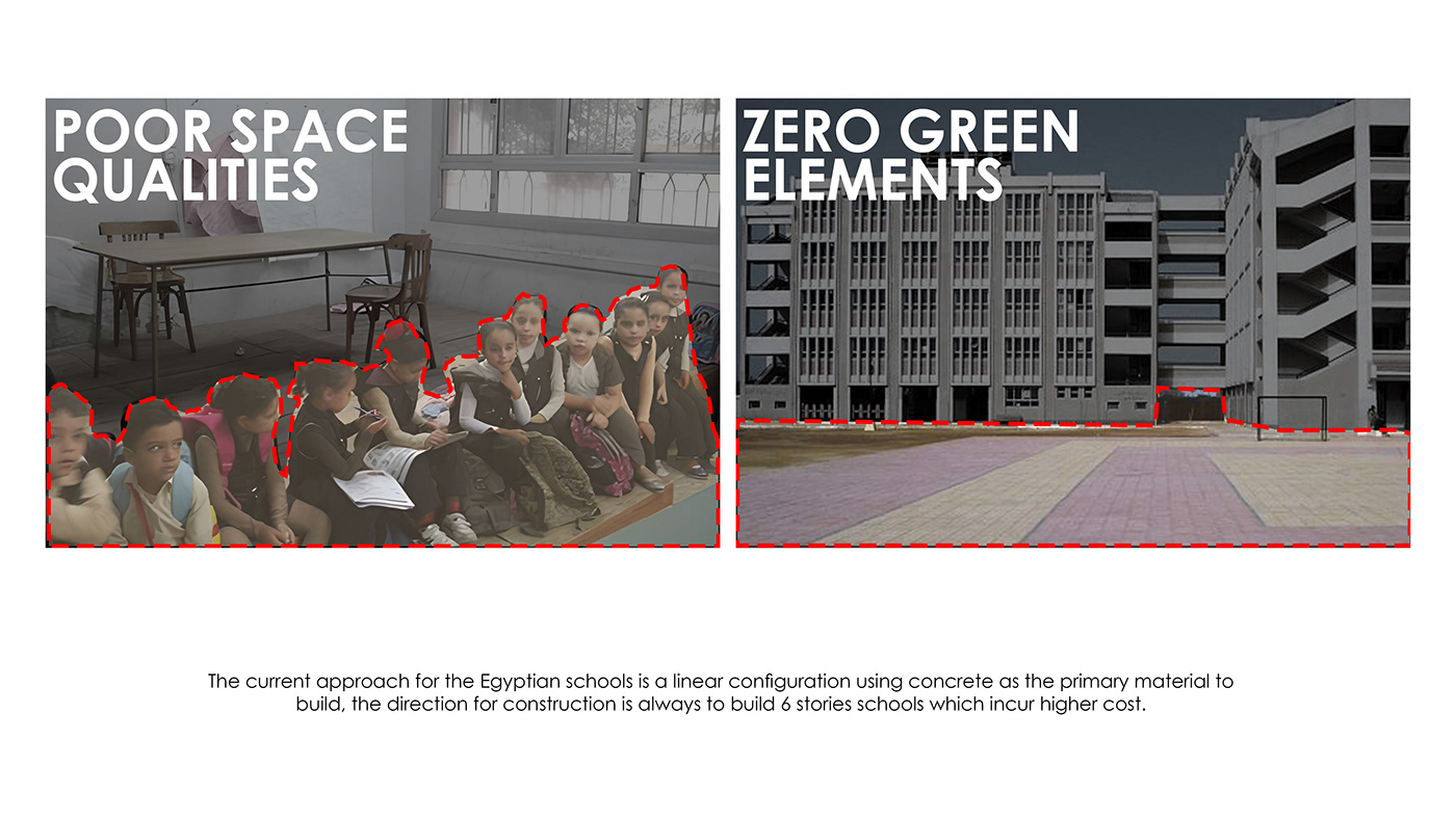 school architecture Education visualization Render archviz CGI modern