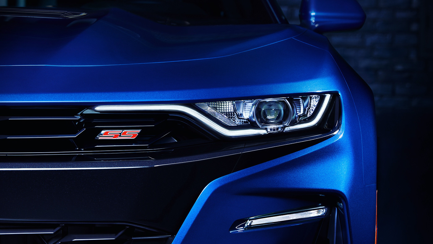 camaro chevrolet garage Liquid SS blue v8 Performance sports car