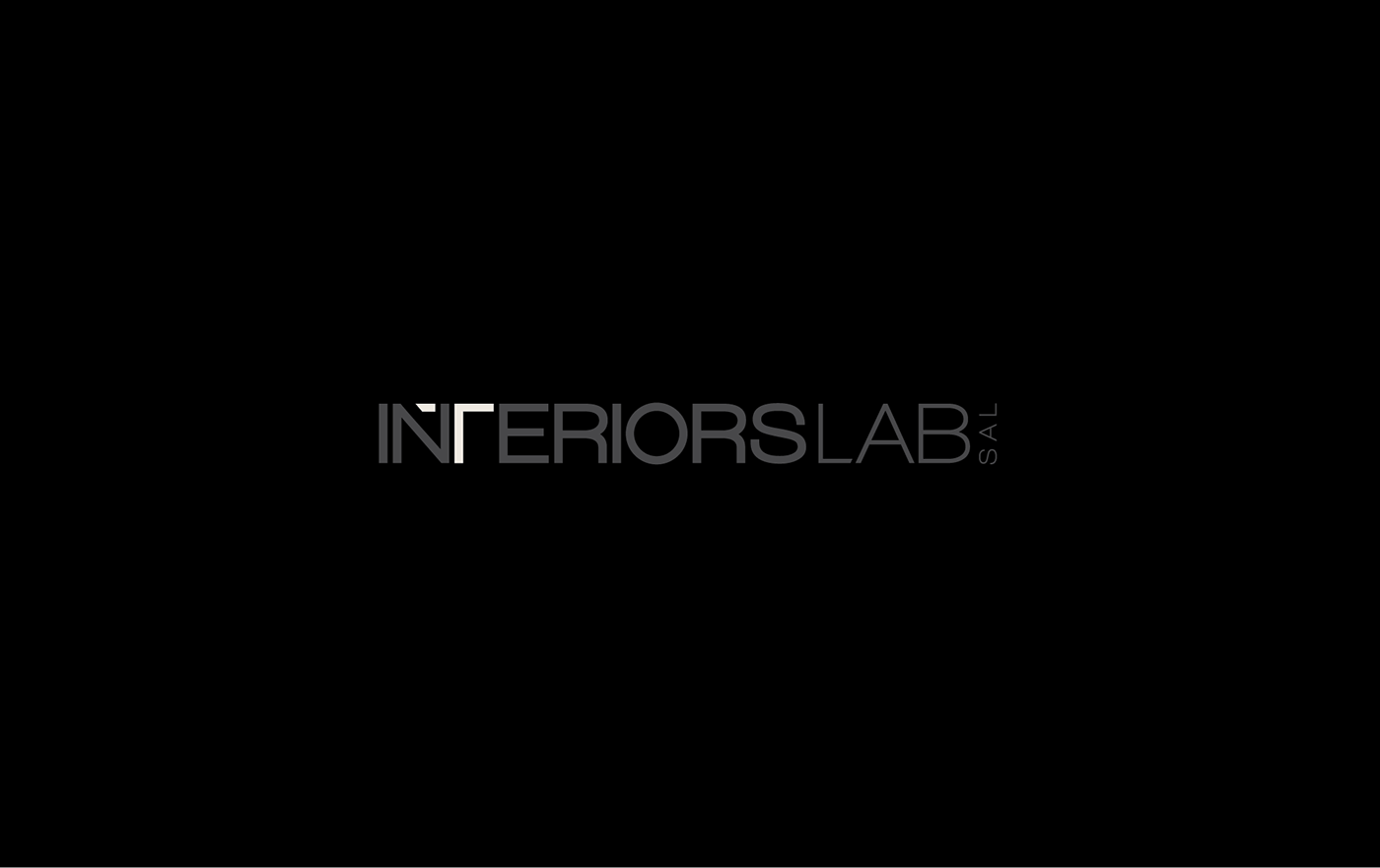 black dubai edgy interior design  KSA lab lebanon T logo t shape White
