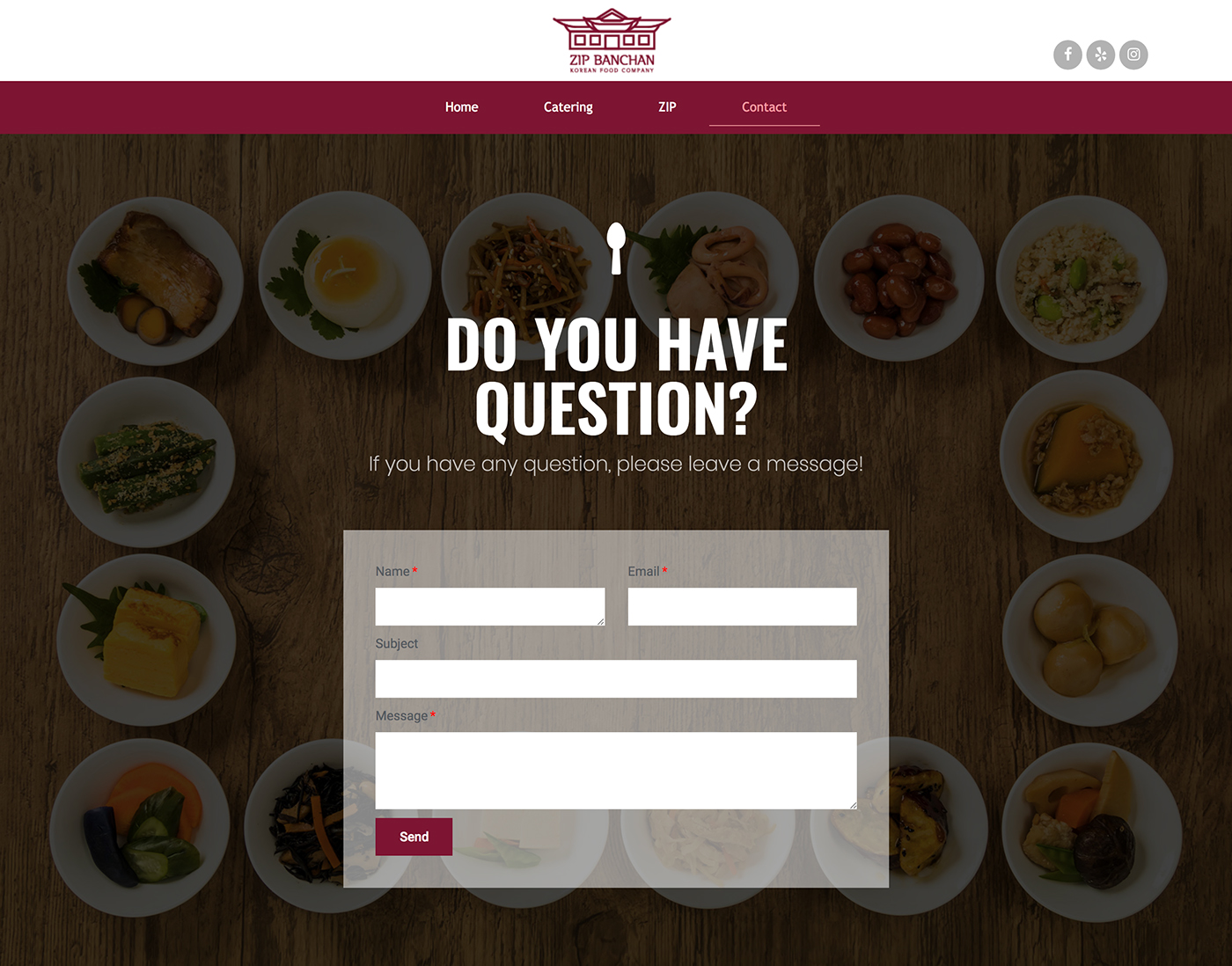 Webdesign freelancer designer graphic Food Website design graphic design  UI/UX flat design wordpress