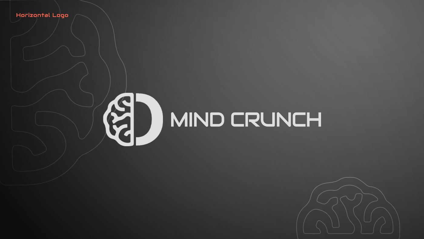 Brand Design brand identity Logo Design Logo presentation Modern Logo Brand Presentation abstract logo design letter c logo Mind Logo mind crunch logo design