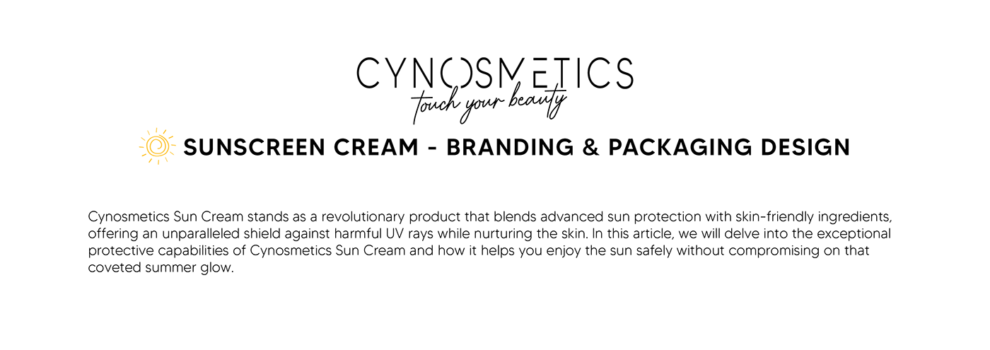 Packaging Cream Packaging Logo Design cosmetics Cosmetic beautypackaging beauty beauty logo logo sunscreen