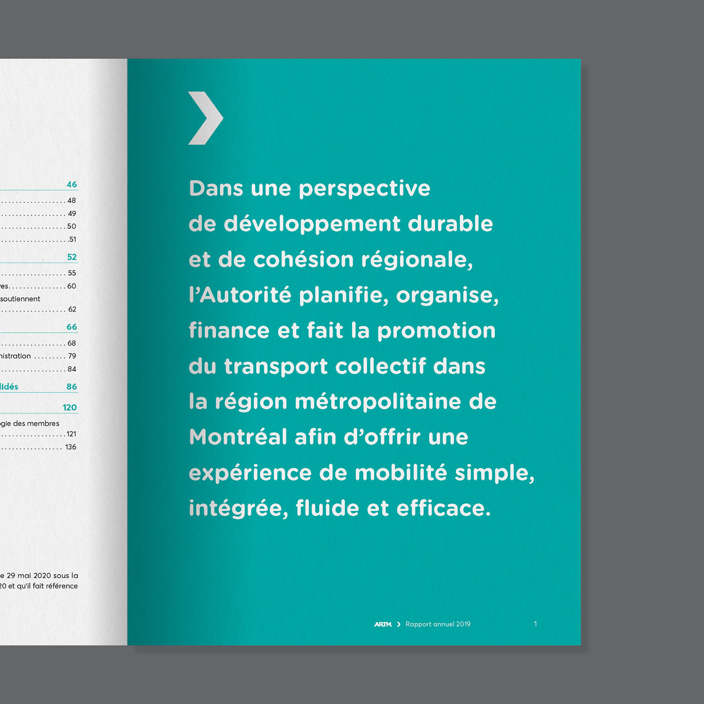 annual report artm maitre-d Montreal rapport annuel