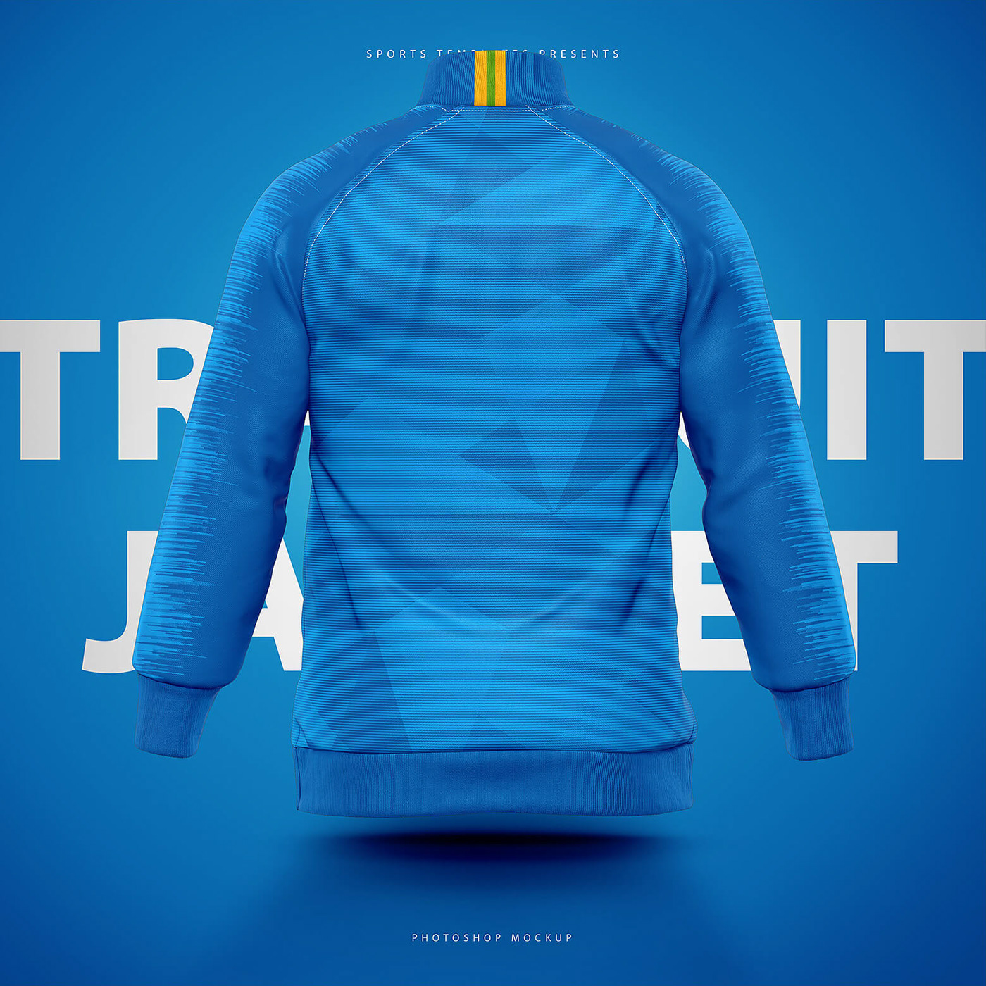 sports soccer football tracksuit jacket pants psd freebie Mockup template