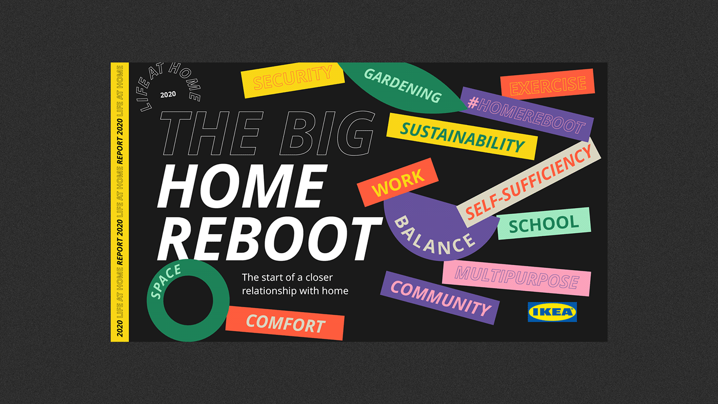 campaign home identity ikea Life at home pdf Reboot report stickers Sweden