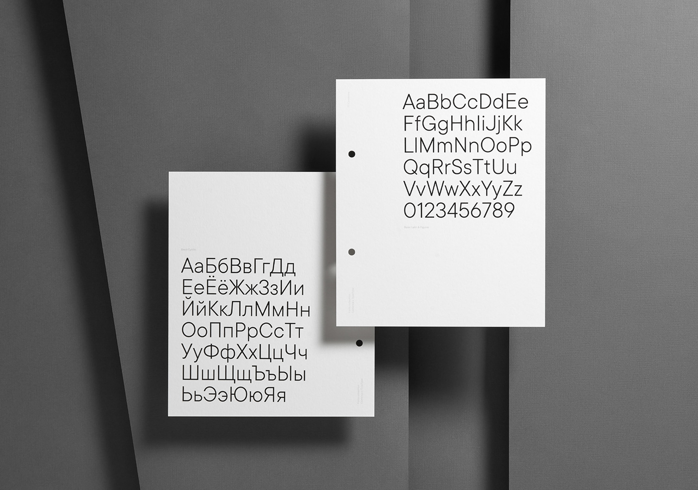 font Collection font family sans serif book editorial gray specimen colorplan gmund